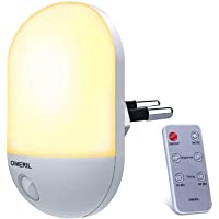 Luz Nocturna Infantil OMERIL Luz Quitamiedos con Control Remoto- Función de Temporización y 3 Brillo Ajustable- Luz…